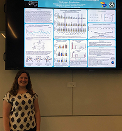 Northwest student Delaney Lynam was one of 95 students selected from throughout the world to participate this summer in the University of Kansas' Chemistry Research Experience for Undergraduates. (Submitted photo) 