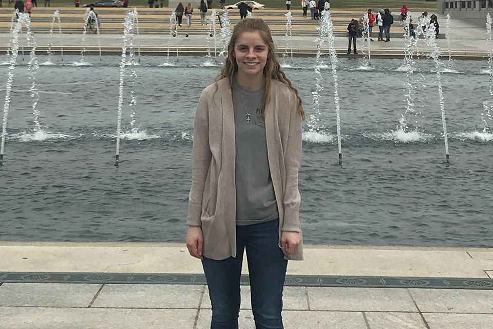 Beffa’s passion for helping others, networking leads to job shadow in D.C.