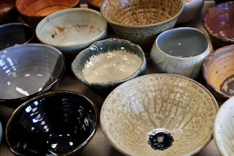The public is invited to attend Northwest's winter art sale and Empty Cups event Dec. 5-6. Patrons may purchase handmade ceramics, drawings, paintings, and prints created by Northwest art students. (Northwest Missouri State University photo)