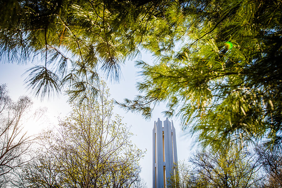 Northwest, which earned Tree Campus status for the seventh consecutive year, again received support from Missouri Department of Conservation through a grant award to maintain and enhance its tree collection. (Photo by Todd Weddle/Northwest Missouri State University)