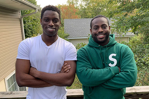 Valentine Osakwe (left) and Zerryn Gines are the founders of Peep Connect. (Submitted photo) 