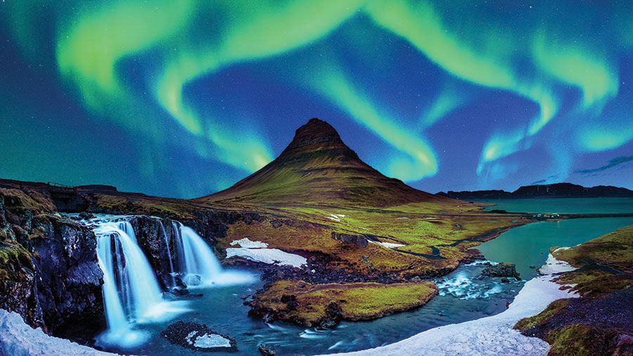 Northwest alumni and friends have the opportunity to witness Iceland's Northern Lights by traveling with the Tourin' Bearcats in November 2021. 