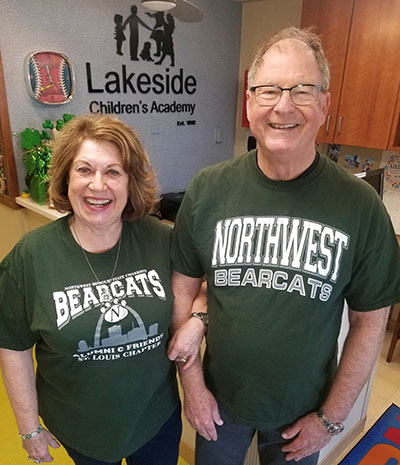 Sue and Dana Hockensmith, who operate Lakeside Children’s Academy in St. Louis County, are giving back to Northwest through the support of the University's Agricultural Learning Center. (Submitted photo) 