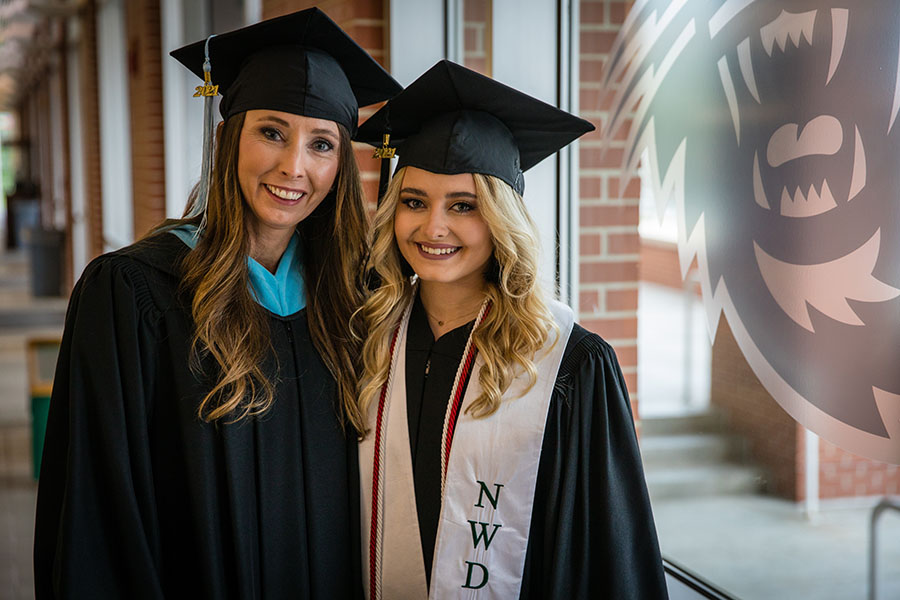 Mother, daughter complete degrees together at Northwest 