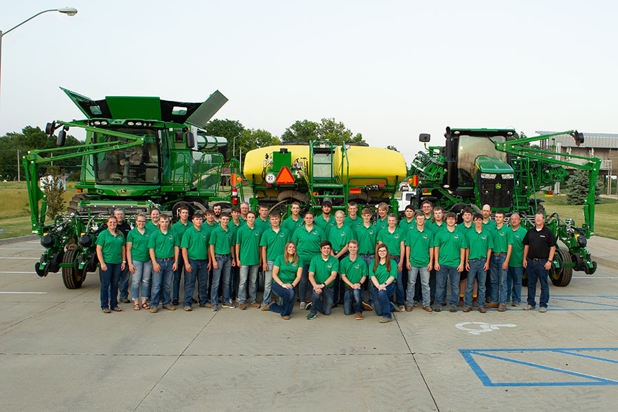 Northwest in June hosted the fifth Agrivision Equipment Group Precision Agriculture Summer Academy, which gave 24 high school students and 12 agricultural educators an opportunity to work with state-of-the-art equipment and network with industry professionals in precision agriculture.  (Submitted photo)