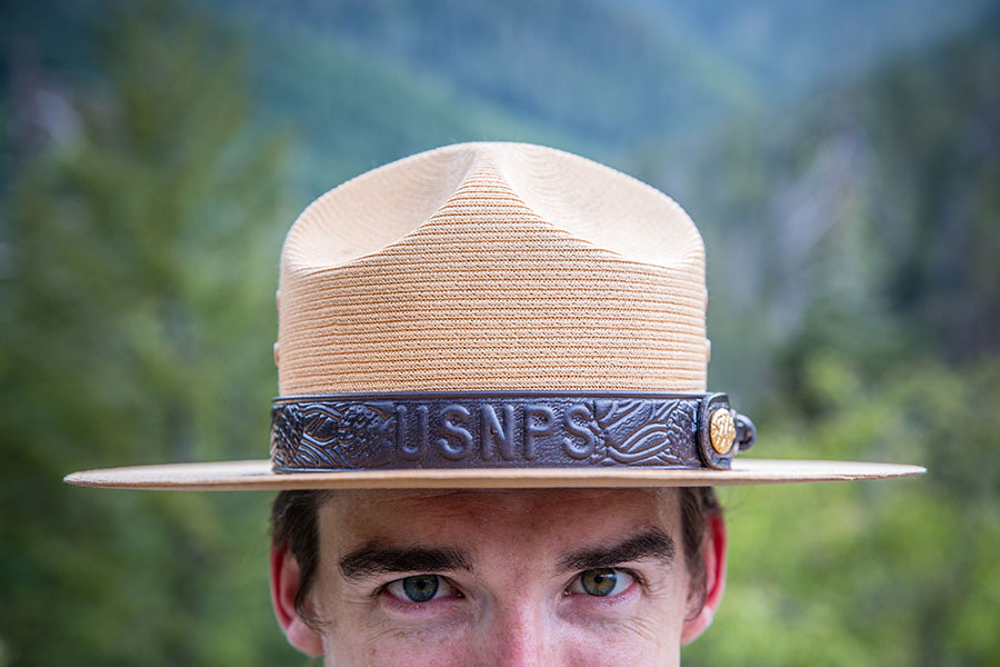 The Langs take pride in representing the National Park Service and educating visitors about the history and features of the parks.