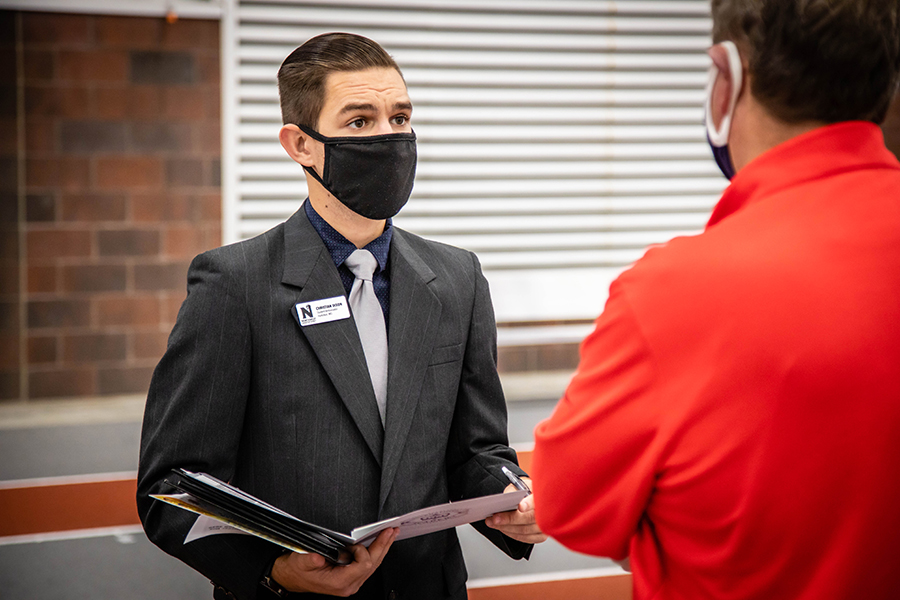 Career Day connects students with internship and full-time employment opportunities in a variety of employment sectors.