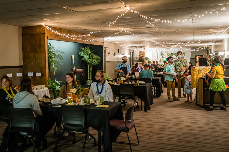 Each fall Northwest dietetics students plan and prepare a full dining experience for patrons of their Friday Night Café. The program provides students with valuable profession-based training, and patrons learn about varied cuisines and cultures. 