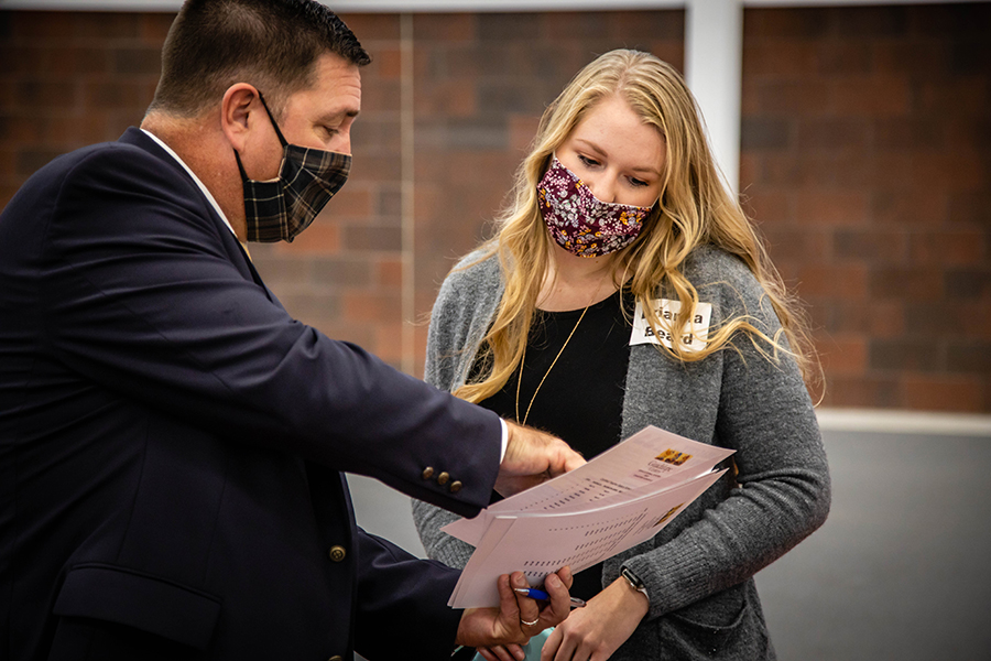 Students are encouraged to bring copies of their resumes to Career Day to share with employers. Career Services also provides resume reviews between 9 a.m. and 4 p.m. Monday through Friday. 