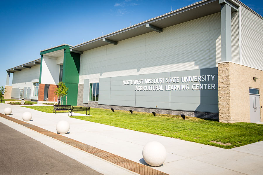Northwest's Agricultural Learning Center opened in 2021 at the University's R.T. Wright Farm. (Northwest Missouri State University photo)