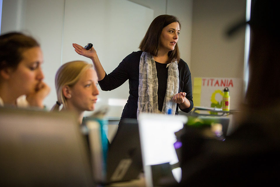 Dr. Keely Cline, an associate professor of psychology, serves as co-advisor of Northwest’s Psi Chi chapter. (Photo by Todd Weddle/Northwest Missouri State University)