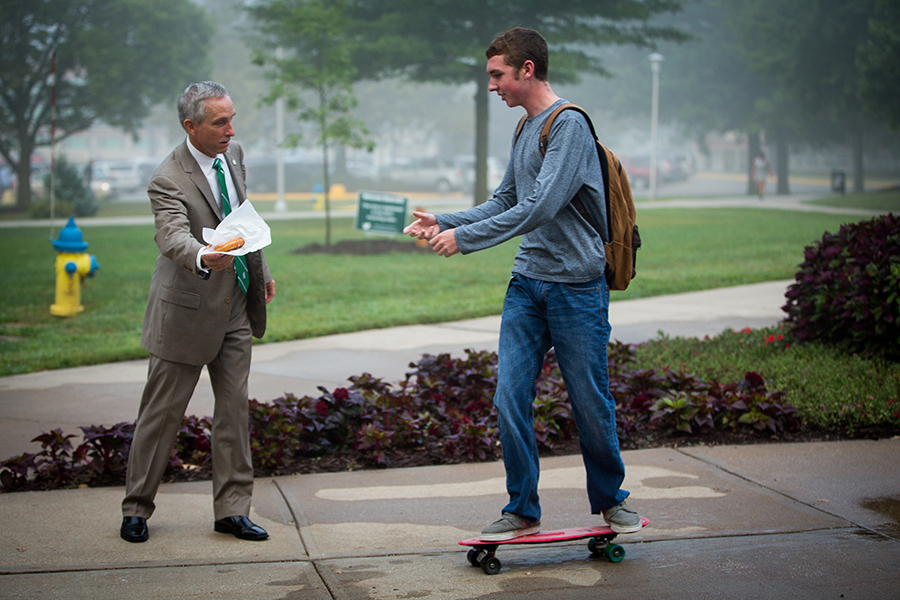 The first day of classes
