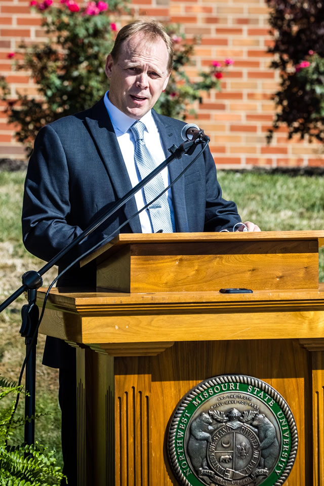 Dr. Terry Long, director of Northwest's School of Health Science and Wellness