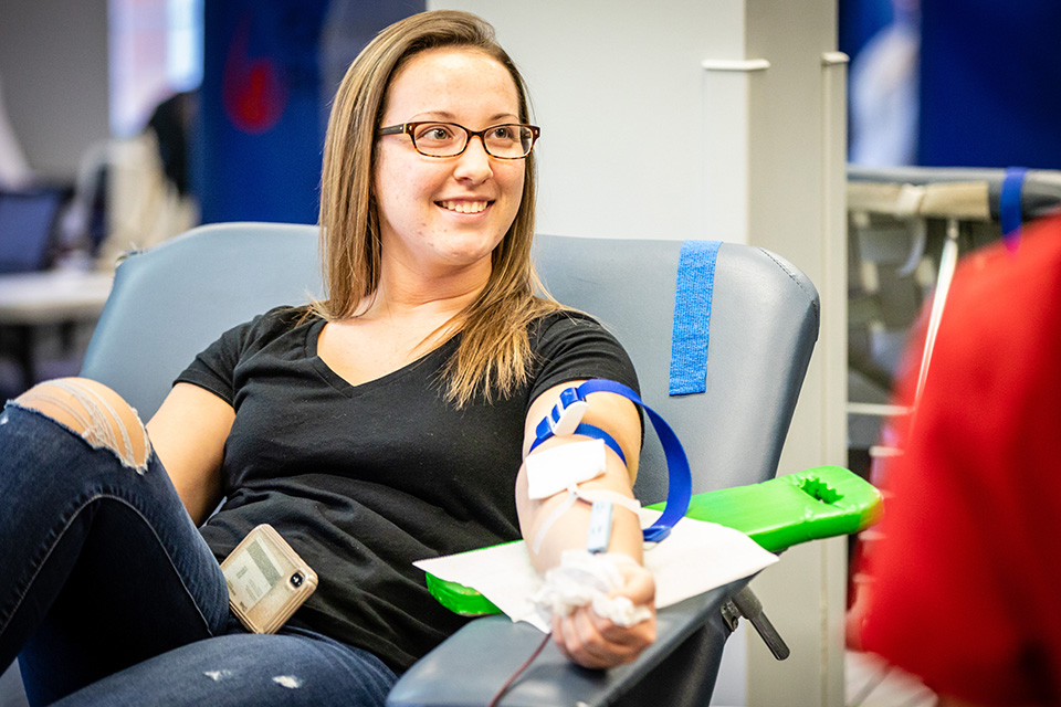 Student Senate to sponsor annual fall blood drive Oct. 18-19