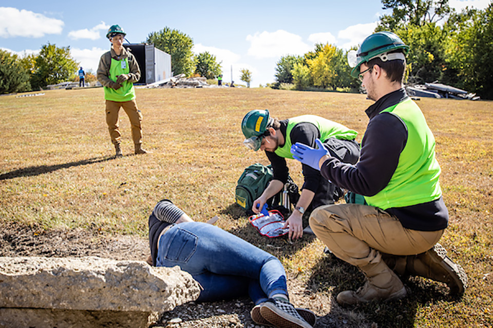 Missouri Hope tests students’ skills in responding to natural disaster