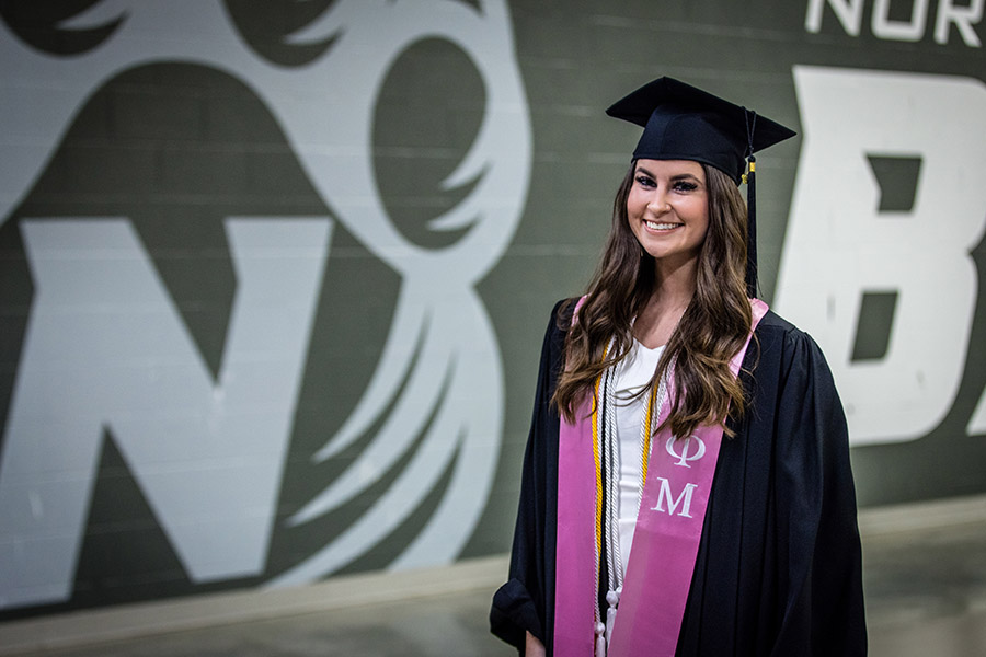 Faith Earley (Photo by Lauren Adams/Northwest Missouri State University)