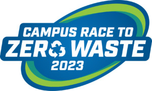 The Campus Race to Zero Waste is a recycling competition hosted by the National Wildlife Federation.