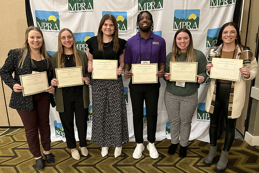 Pictured left to right are Northwest scholarship recipients Hannah Grissom, Rachel Ross, Samantha Clifford, Brandon Cooper, Morgan Johnson and Brionna Frans. (Submitted photo)