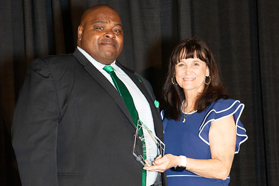 Green honored by Northland Regional Chamber of Commerce for Excellence in Higher Education