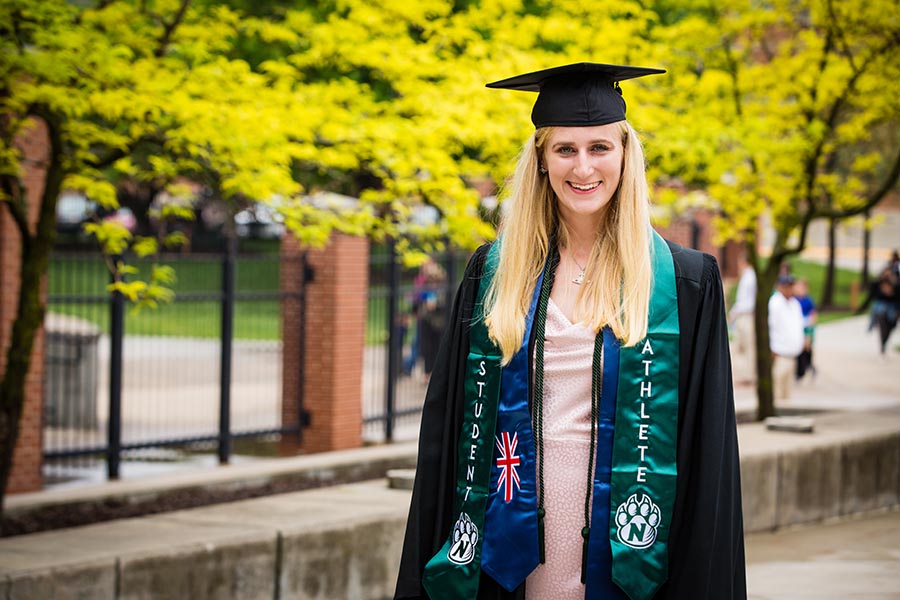 Amber Owens (Photo by Lauren Adams/Northwest Missouri State University)