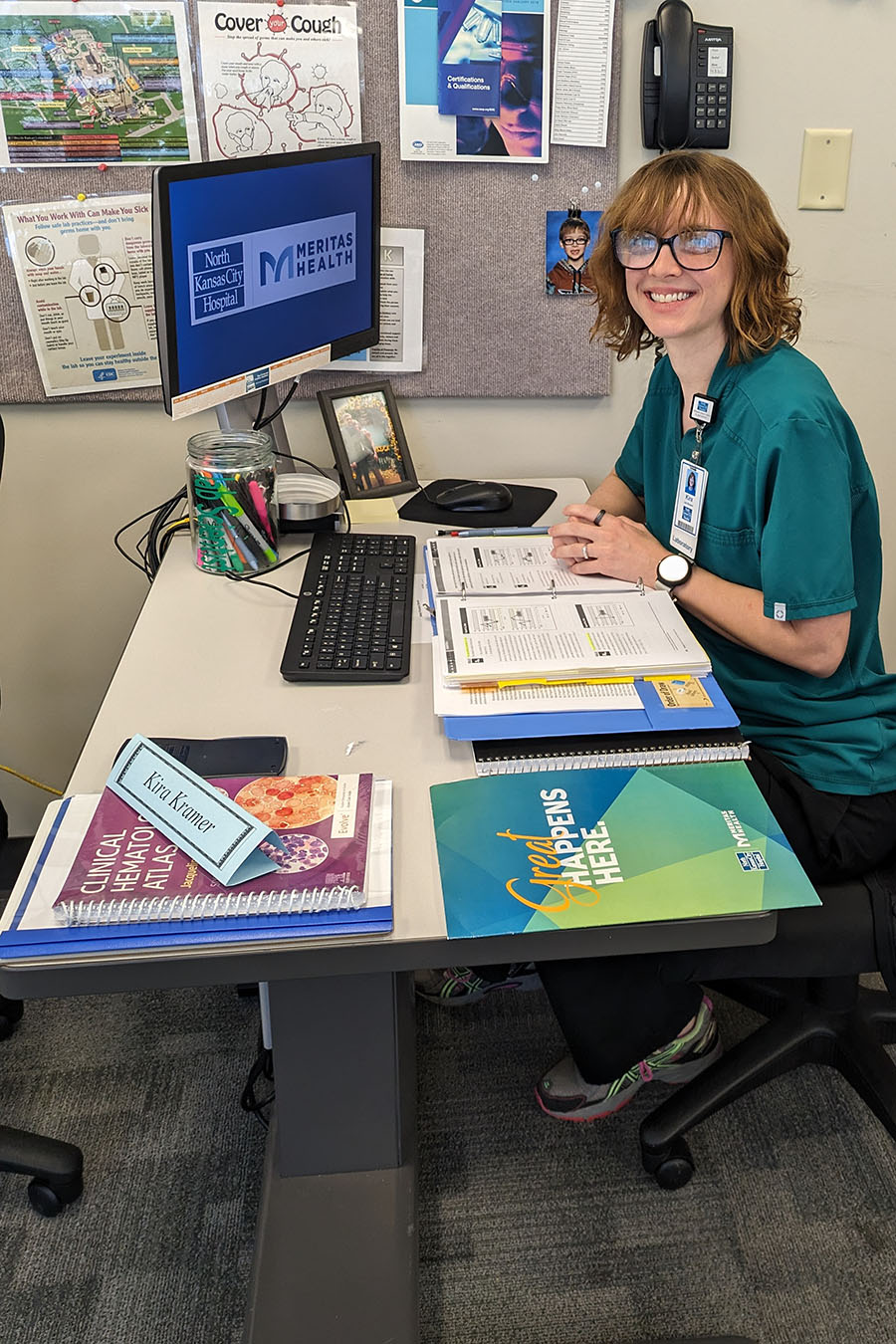 Northwest student Kira Kramer is starting a year-long residency at North Kansas City Hospital. (Submitted photo)