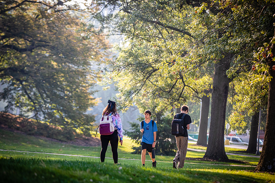 The Northwest campus was designated as the Missouri Arboretum in 1993. (Photo by Chandu Ravi Krishna/Northwest Missouri State University)