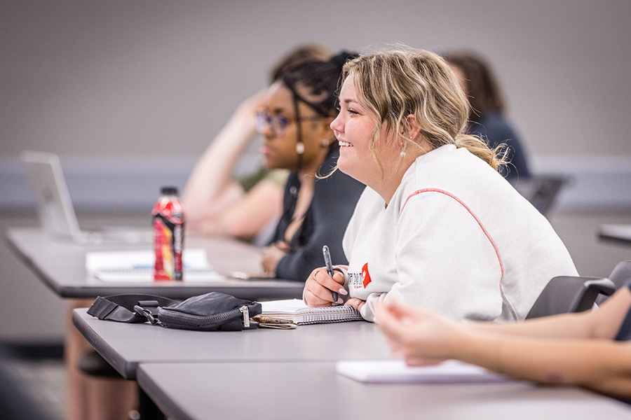 Northwest's emphasis on profession-based education prepares students for success in launching their careers or continuing their education. (Photo by Lauren Adams/Northwest Missouri State University)