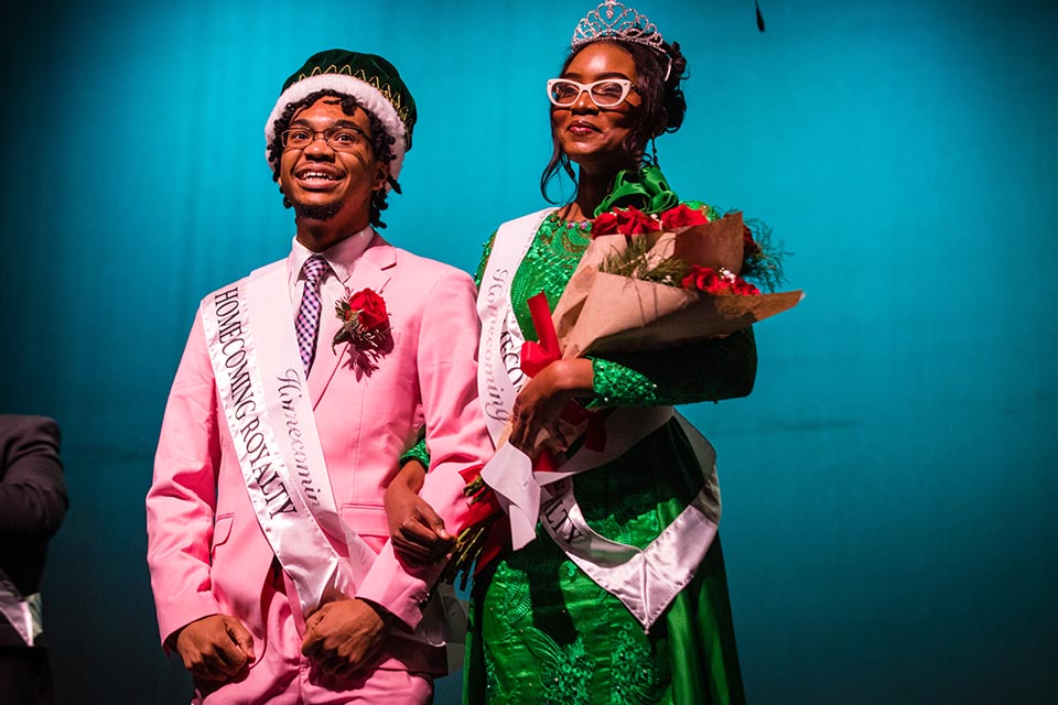 Ross crowned Homecoming king, Nwuba is queen