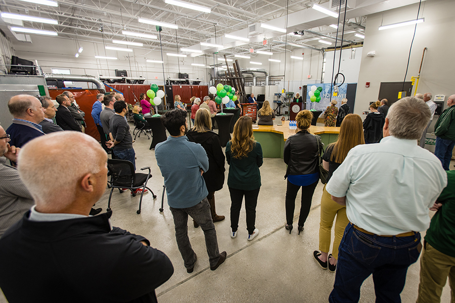 The McKemy Center for Lifelong Learning, which was renovated during the summer, now provides laboratory space, safety and infrastructure upgrades and welding booths. 