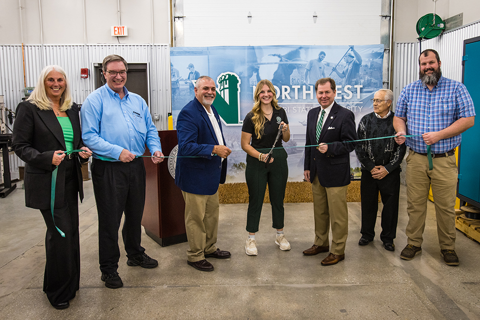 Northwest celebrates completed McKemy Center renovation to launch ag, manufacturing coursework 