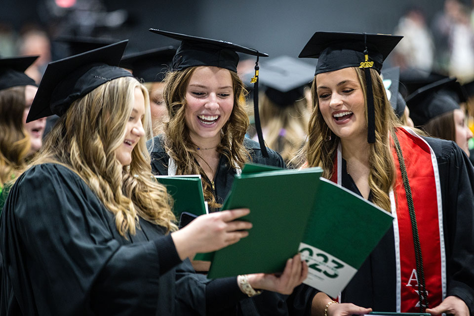 Commencement ceremonies celebrate achievements, encourage graduates’ continued growth, leadership