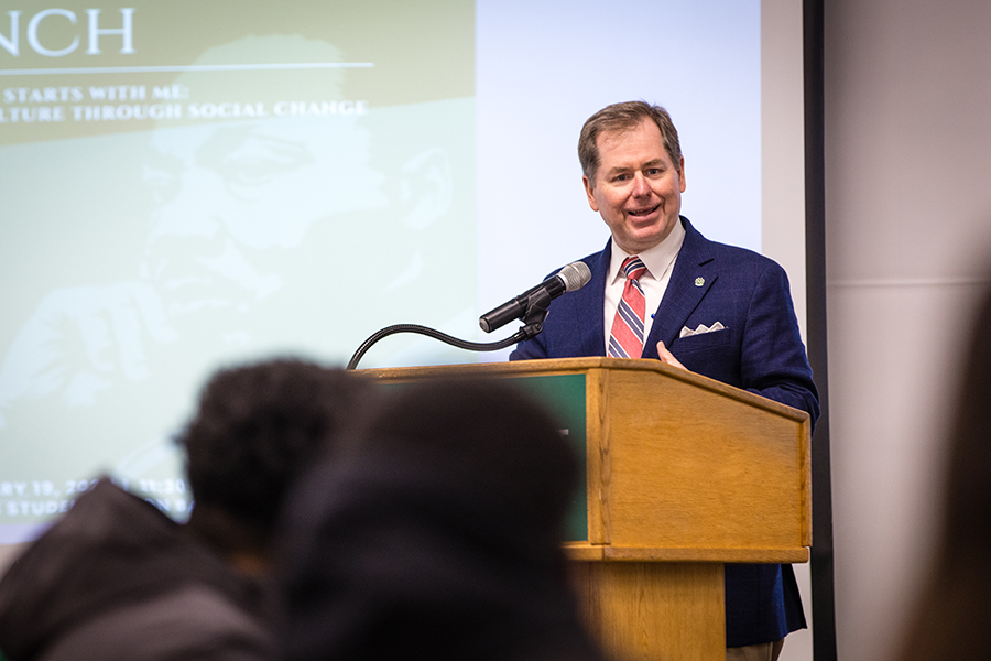 Dr. Lance Tatum (photos by Lauren Adams/Northwest Missouri State University)