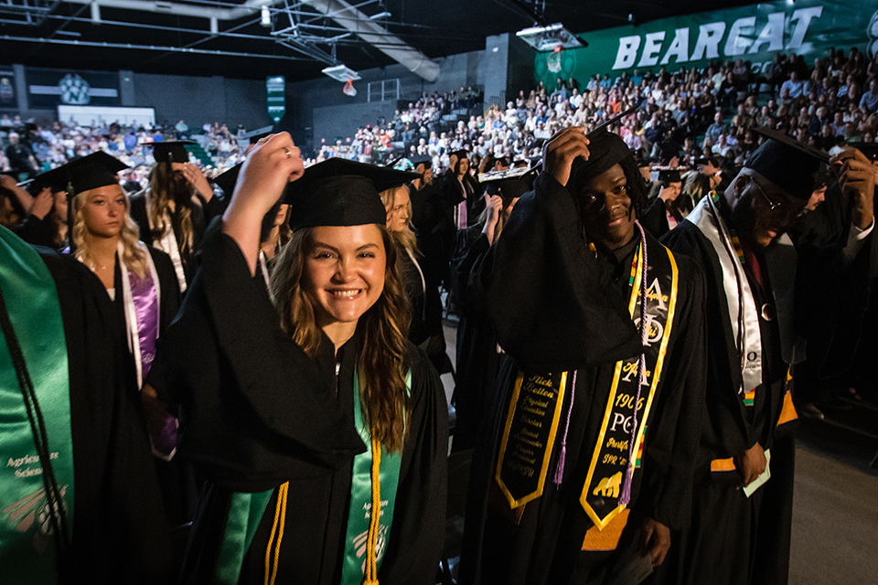 Commencement ceremonies celebrate achievements, encourage graduates to stay connected