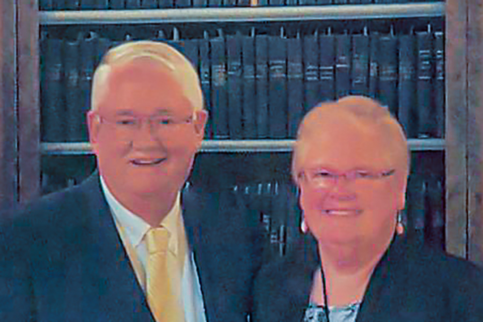 Couple extends support of business program by creating scholarship