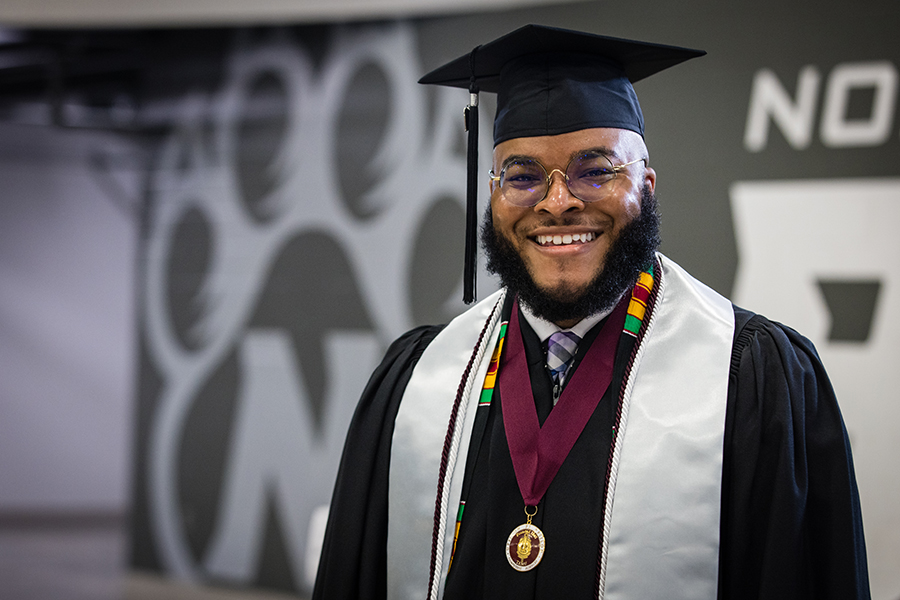 TeVaughn Shaw (Photo by Lauren Adams/Northwest Missouri State University)