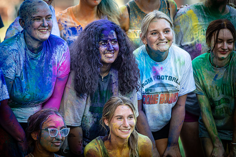 Color games are part of Northwest's Advantage activities again this year, from 6 to 8 p.m. Friday, Aug. 23, at the Memorial Bell Tower.