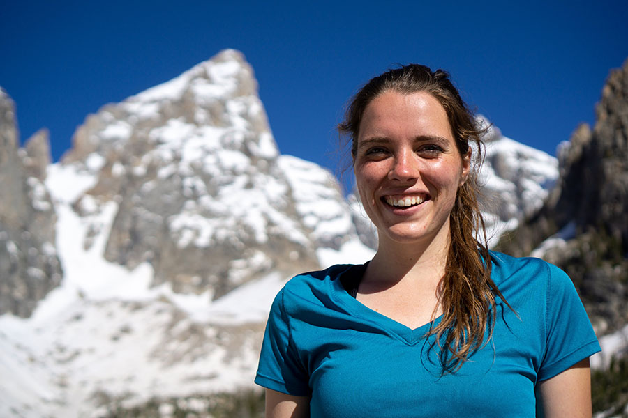 Anna Moloney spent a summer working as a guide at Grand Teton National Park in Wyoming – an experience that motivated her to seek a master's degree in therapeutic recreation.