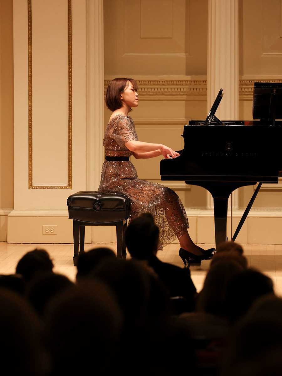 Dr. Jiwon Choi recently performed in two concerts at Carnegie Hall. (Submitted photo)
