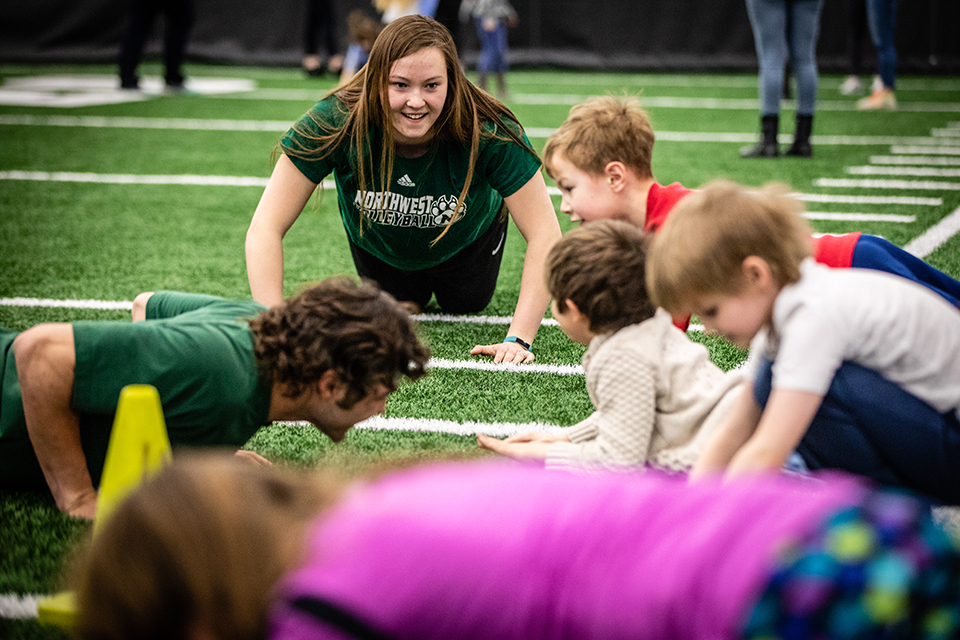 Physical education students recognized by Missouri society