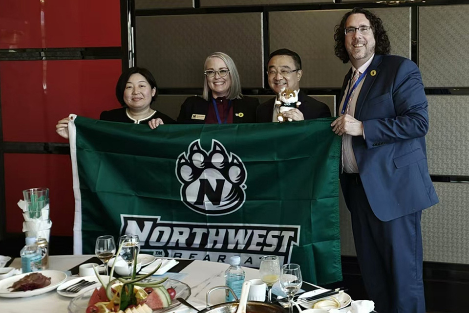 Northwest faculty, staff, students share culture, learning with Chinese institution