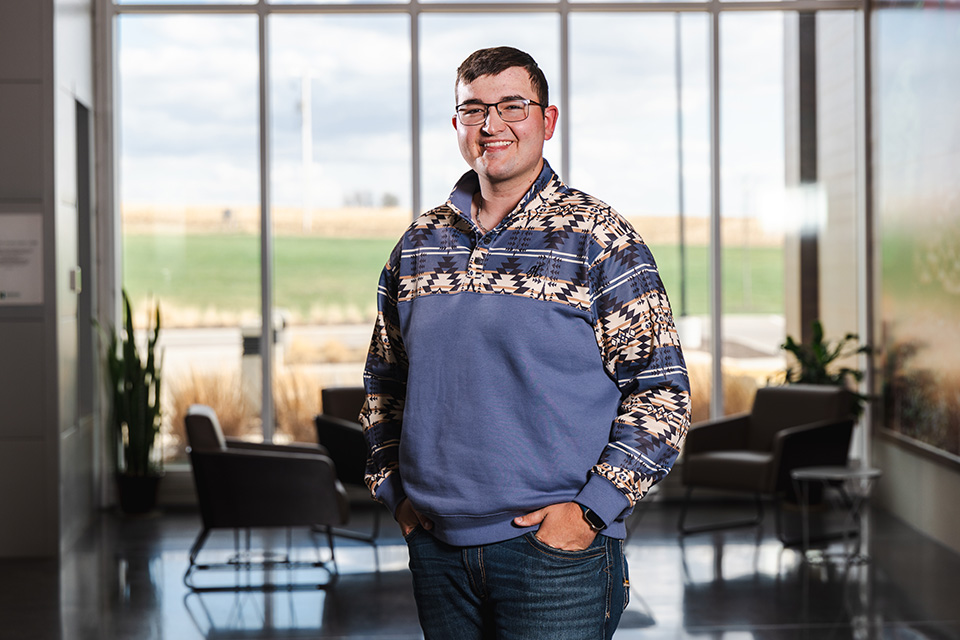 Hunter sharing interest in agriculture through photography, writing