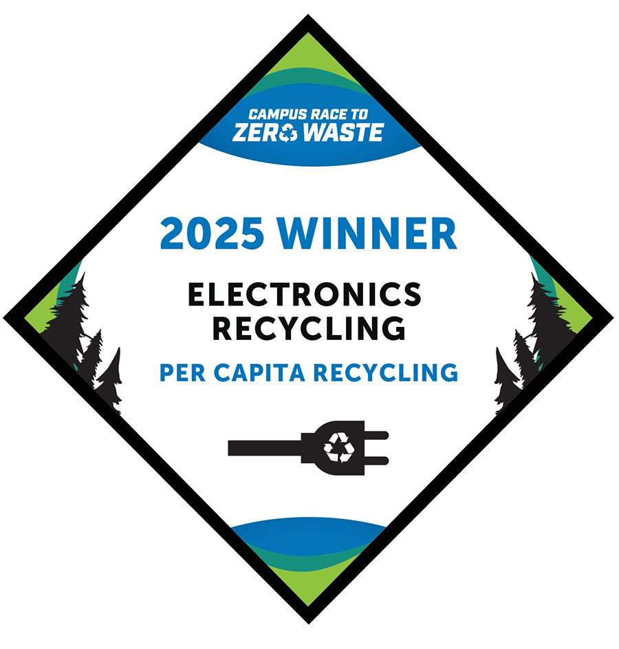 Northwest annually competes in the Campus Race to Zero Waste.
