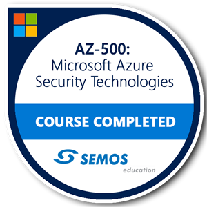 AZ-500: Microsoft Azure Security Technologies - Course Completed