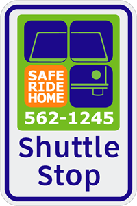 Shuttle sign