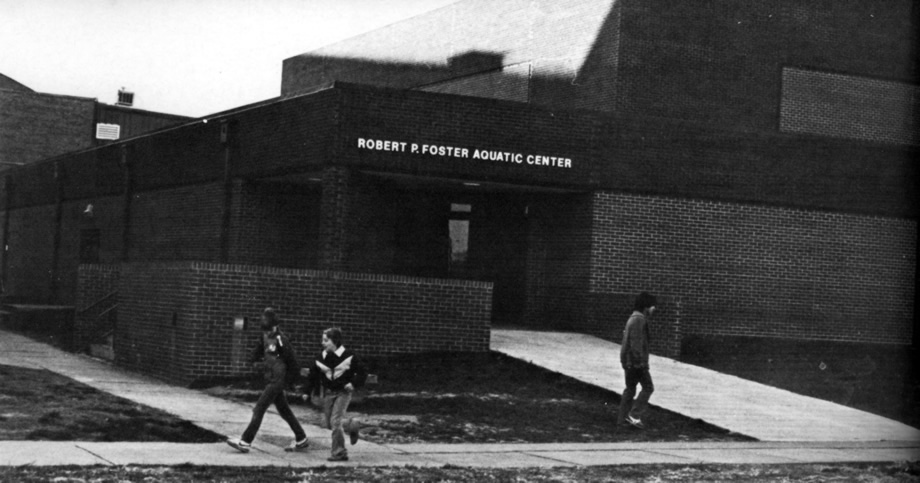 Foster Aquatic Center, 1981 (Photo by University Photography)