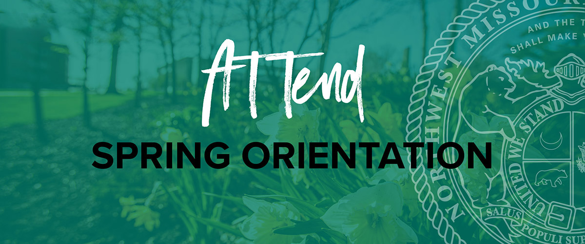 You should attend New Student Orientation